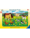 Puzzle 15el ramkowe Zwierzęta domowe 060467 RAVENSBURGER - nr 1