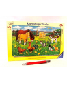 Puzzle 15el ramkowe Zwierzęta domowe 060467 RAVENSBURGER - nr 2