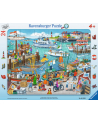 Puzzle 24el ramkowe Dzień w porcie 061525 RAVENSBURGER - nr 4