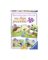 Puzzle 4w1 Słodcy mieszkańcy ogrodów (2-4-6-8el) 069521  RAVENSBURGER - nr 3