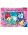 Puzzle 3x49 Wieczór Księżniczek Disney 093502 RAVENSBURGER - nr 1