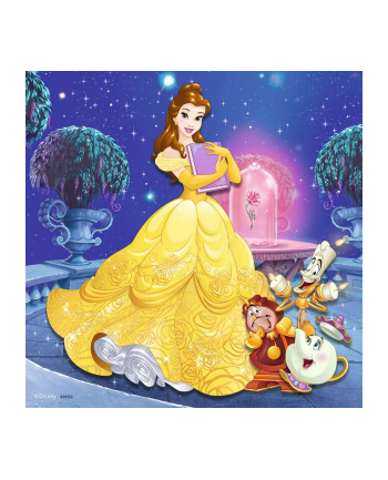 Puzzle 3x49 Wieczór Księżniczek Disney 093502 RAVENSBURGER