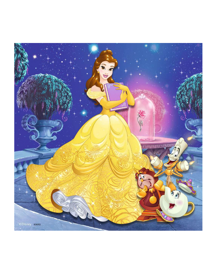 Puzzle 3x49 Wieczór Księżniczek Disney 093502 RAVENSBURGER główny