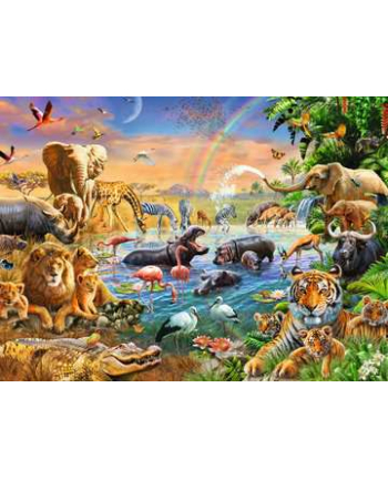 Puzzle 100el XXL Studnia w dżungli 129102 RAVENSBURGER