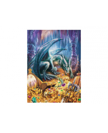 Puzzle 100el XXL Smok w jaskini 129409 RAVENSBURGER nr 1
