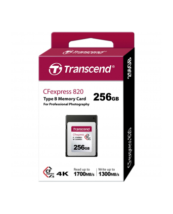 Transcend CFExpress 820 256 GB, memory card