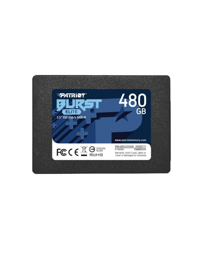 patriot SSD 480GB Burst Elite 450/320MB/s SATA III 2.5 główny