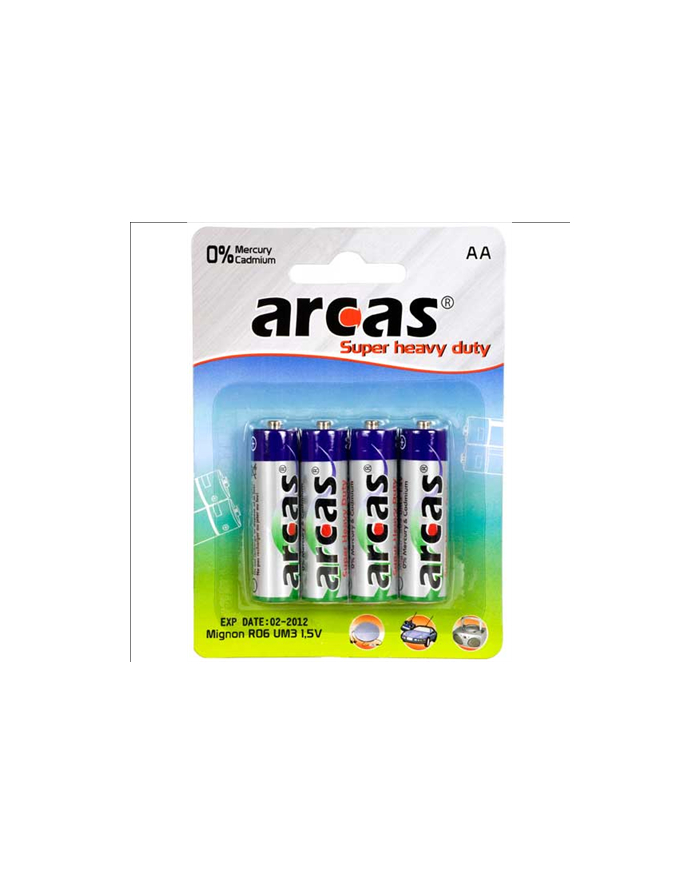 Arcas Super Heavy Duty AA/LR06 4 szt. (10700406) główny