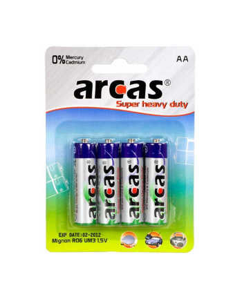 Arcas Super Heavy Duty AA/LR06 4 szt. (10700406)