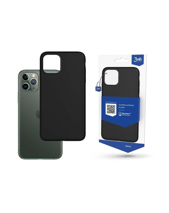 3Mk Etui Matt Case iPhone 12 / 12 Pro czarne główny