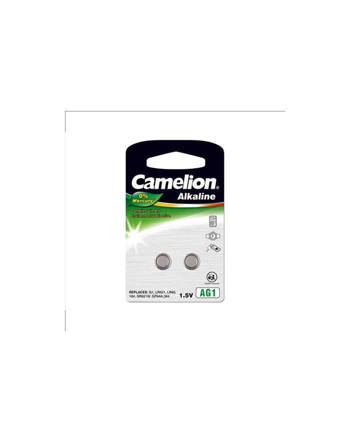 Camelion   1.5V LR621/LR60/364, 2-pack, ''no mercury'' (12050201) główny