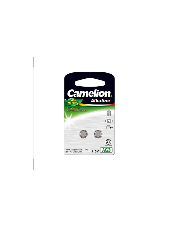 Camelion  1.5V LR41/LR736/392, 2-pack, ''no mercury'' (12050203) główny