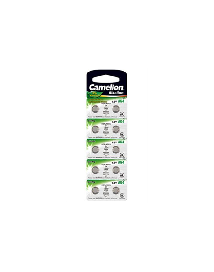 Camelion AG4/LR66/LR626/377, Alkaline Buttoncell, 10 pc(s) główny