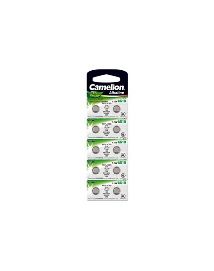 Camelion   1.5V LR54/LR1131/389, 10-pack, ''no mercury'' (12051010) główny