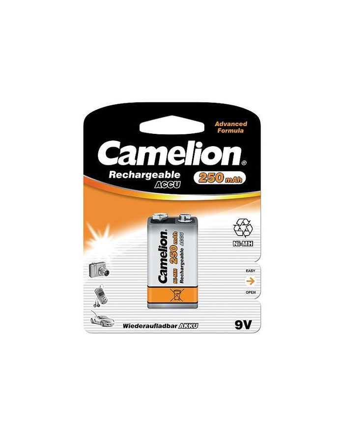 Camelion   Ni-MH 9 V Block, 250 mAh, 1-pack (17025122) główny