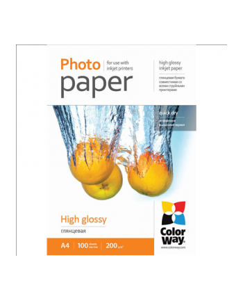 ColorWay High Glossy Photo Paper A4 200g/m 100 kartek (PG200100A4)