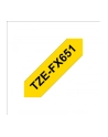 Taśma Do Brother Tz-Fx651 24Mm 8M Żółta Tze-Fx651 - nr 4