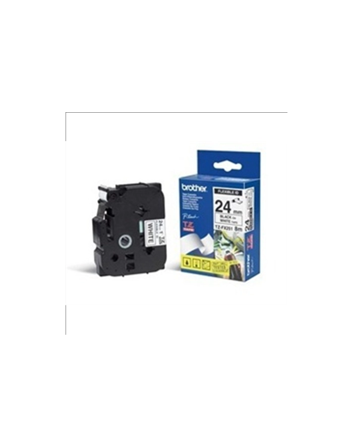 Taśma Do Brother Tz-Fx651 24Mm 8M Żółta Tze-Fx651 główny