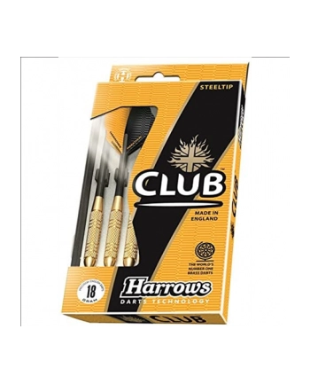 Harrows Rzutki Steeltip Club Mosiężny 22G