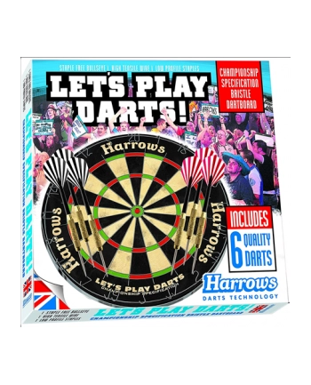 Harrows Tarcza Lets Play Darts Game Set