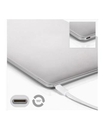 Goobay USB 3.1m USB-C-M USB-C 1m Biały (67194) nr 1