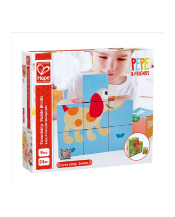 Hape Klocki Puzzle Przyjaźni