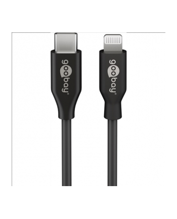 GOOBAY KABEL USB-C - APPLE LIGHTNING PLUG 8-PIN GOOBAY CZARNY 2M  ()