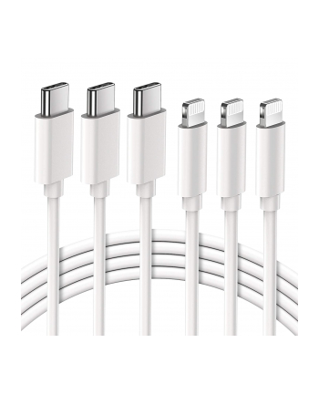 Kabel USB Goobay Lightning - USB-C™ USB Cable. White. 2.0m