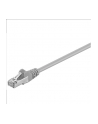 GOOBAY Kabel krosowy patchcord SF/UTP kat. 5e CCA szary 0,5m (50143) - nr 1