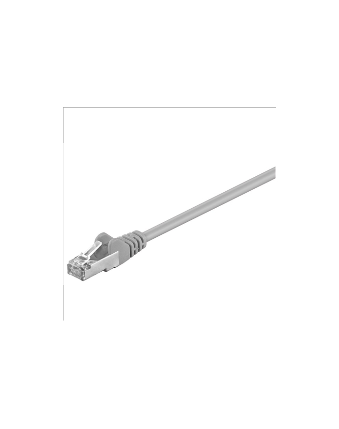 GOOBAY Kabel krosowy patchcord SF/UTP kat. 5e CCA szary 0,5m (50143) główny