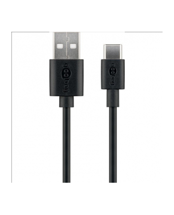 GOOBAY KABEL USB - USB-C / TYPE-C   DO SZYBKIEGO ŁADOWANIA I PRZESYŁANIA DANYCH 200CM (59122)