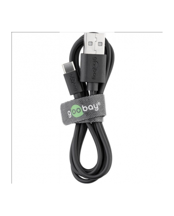 GOOBAY KABEL USB - USB-C / TYPE-C   DO SZYBKIEGO ŁADOWANIA I PRZESYŁANIA DANYCH 200CM (59122)