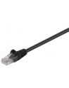 GOOBAY Kabel krosowy patchcord U/UTP kat. 5e CCA czarny 2m (68647) - nr 2