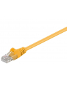 GOOBAY  CAT 5E PATCH CABLE, U/UTP 95556 1.5 M, YELLOW ...NIE Z TEJ ZIEMI - OFERTY Z KOSMOSU  (95556) - nr 2