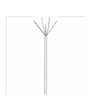 Wentronic CAT 6 SOLID UTP GRAU CCA 305m Verlegekabel 4x2xAWG23/1, starr Ungeschi (95695)