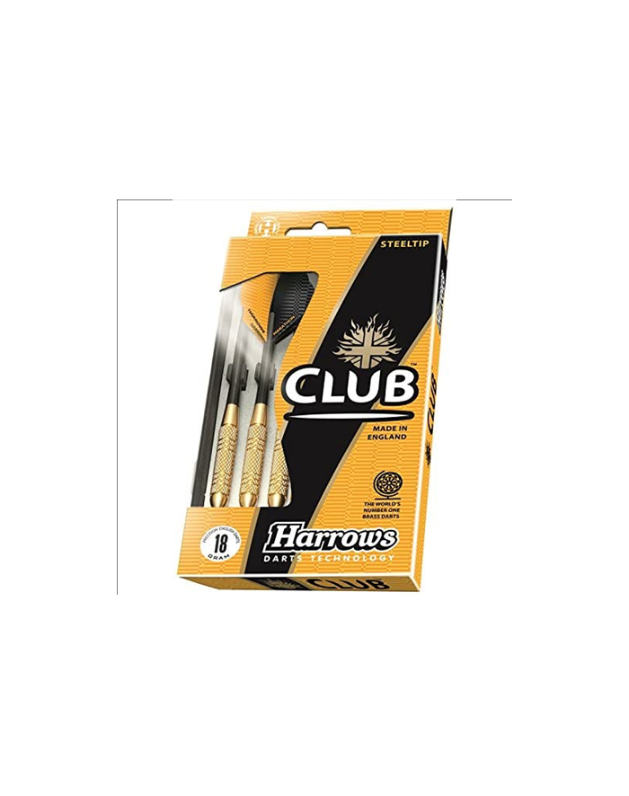 Harrows Rzutki Steeltip Club Mosiężny 22G główny