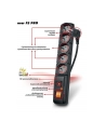 ACAR F5 Pro listwa przeciwprzepięciowa 5 gniazd cz.3m - nr 2