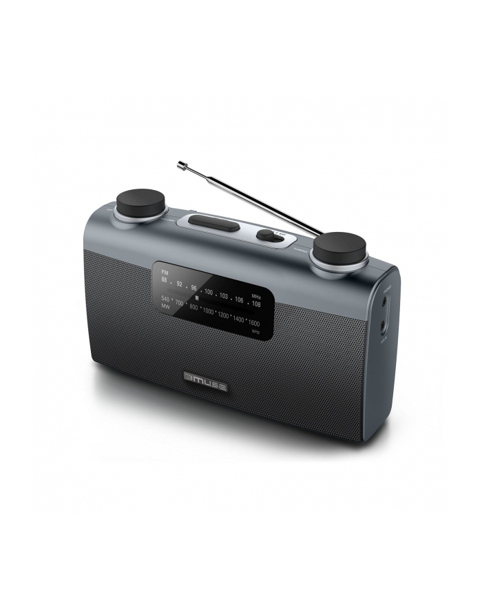 Muse Portable Black Aux In (M058R) główny