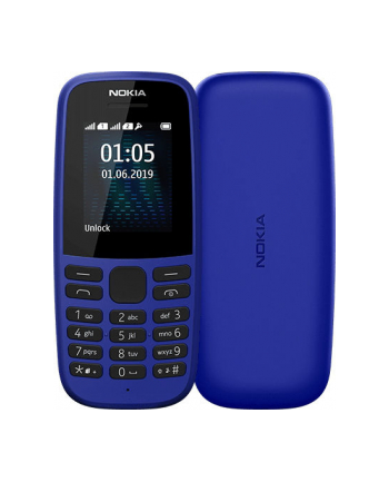 Nokia 105 2019 Niebieski nr 1