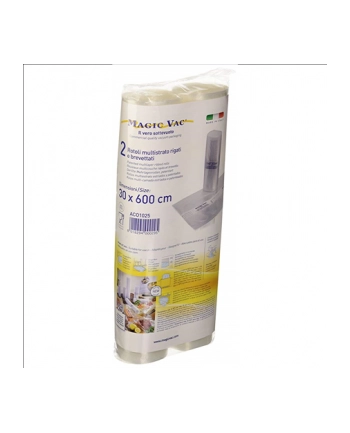Magic Vac Vacuum Sealer Bags Aco1025 2 Rolls 3X60 nr 2