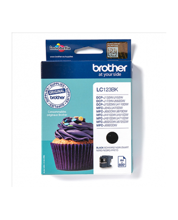 Print4you Analog  Brother LC123BK  Ink Cartridge  Black