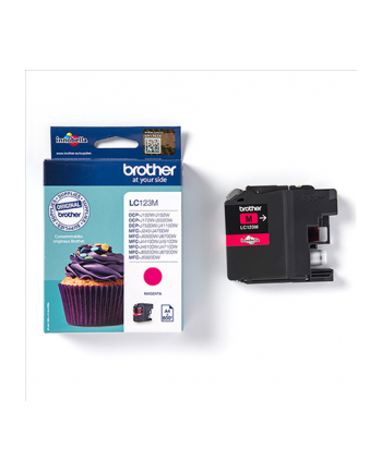 Print4you Analog  Brother LC123M  Ink Cartridge  Magenta