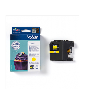 Print4you Analog  Brother LC123Y Ink Cartridge  Yellow