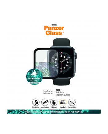 PanzerGlass szkło ochronne Apple Watch 4/5 44 mm czarny (2017)