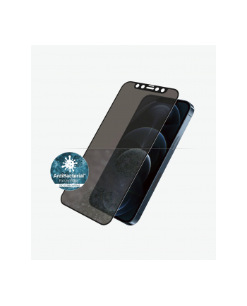 Panzerglass Apple iPhone 12 Pro Max CF Antibakteriell Privacy E-to-E, black