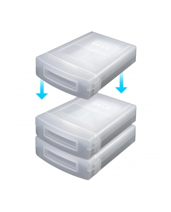 ICY BOX pudełko ochronne dysku HDD (IB-AC602a)