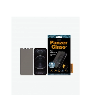 Panzerglass Apple iPhone 12/12 Pro CF Antibakteriell Privacy E-to-E, black nr 2