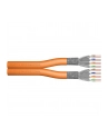 Assmann Skrętka Duplex S-FTP, CAT7, LSZH 1200MHz, 100m, pomarańczowy (DK-1743-VH-D-1) (DK1743VHD1) - nr 11