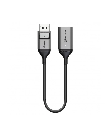 ALOGIC Premium Ultra DisplayPort 1.4 HDMI - 4K 60Hz ACTIVE 20cm Szry (ULDPHDASGR)