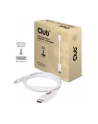 Club 3D USB C - DisplayPort (M/Ż) Biały 1.2m (CAC-1517) - nr 12